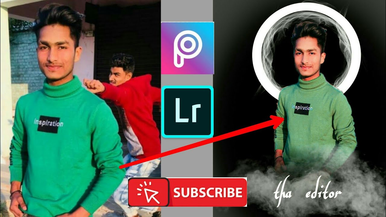 Ring light photo editing tricks   full tutorial