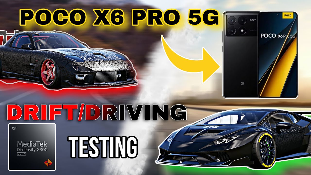 POCO X6 Pro 5G CarX Street FULL GRAPHICS Test – Ultra Performance!