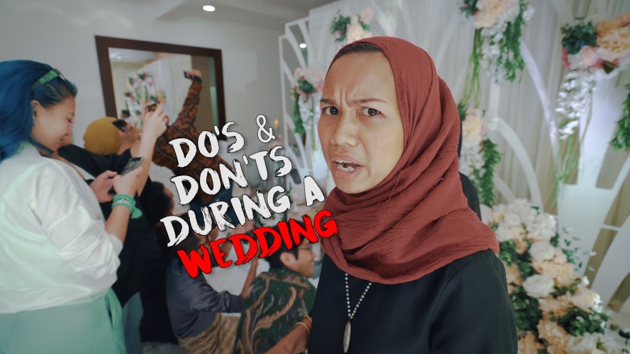 Do's and Don'ts During A Wedding