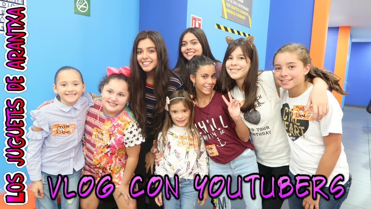 Video vlog con youtubers en México - Gibby, La Bala, Martina, Natalypop, Jessi, MajoyAna y VaneyMami