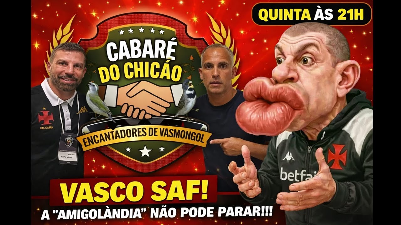 VASCO SAF, UMA AMIGOLÂNDIA | LIVE DO CHICÃO