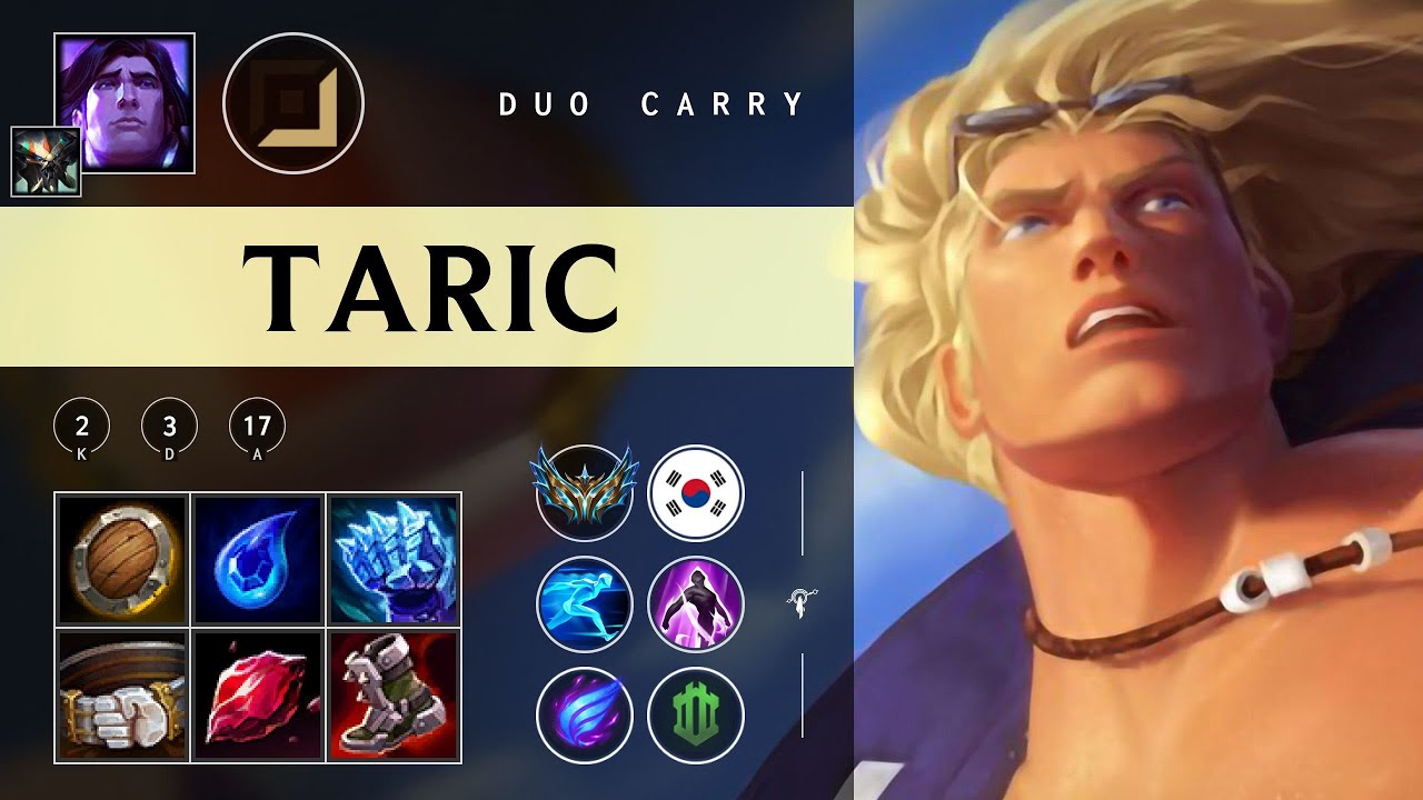 Taric Carry vs Corki - KR Challenger Patch 25.24