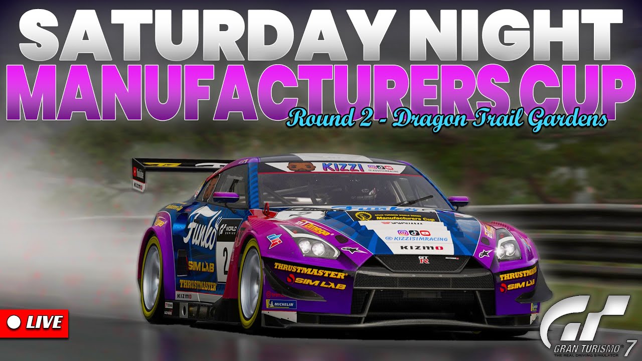 🔴 LIVE | Gran Turismo 7 | GTWS Manufacturers Rd.2 - Dragon Trail Gardens!