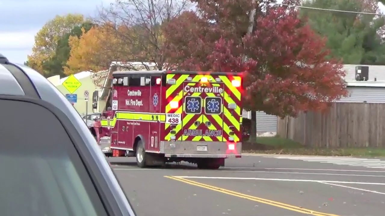 Centerville/Fairfax County Medic and Truck 438 Responding