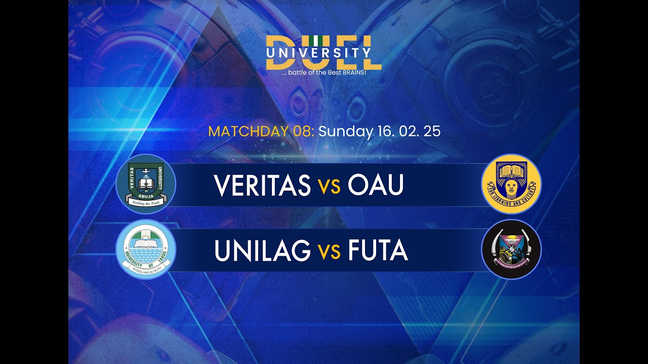 MATCHDAY 08-VERITAS vs OAU | UNILAG vs FUTA