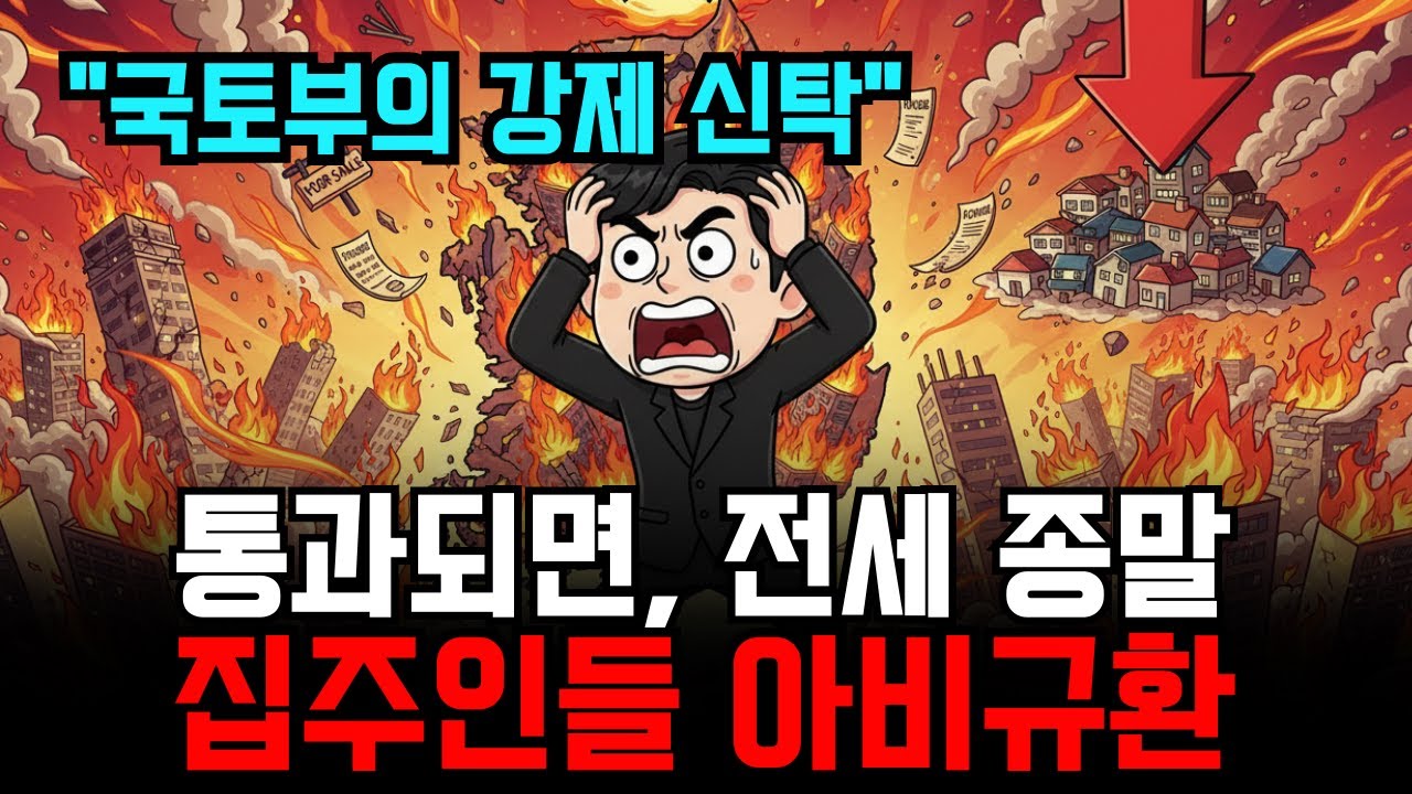 국토부 전세신탁 법안 통과 시 집주인이 마주할 소유권의 종말