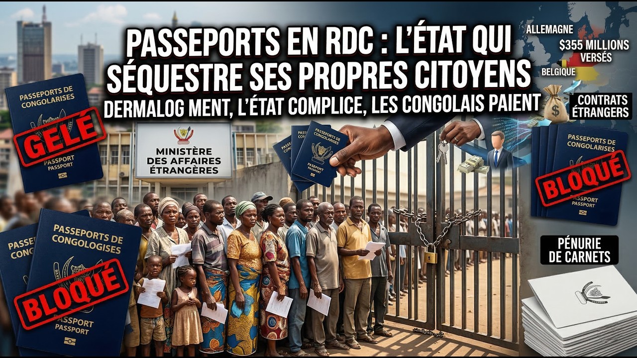 PASSEPORTS EN RDC : L'ÉTAT QUI SÉQUESTRE SES PROPRES CITOYENS - || INSIDE NEWS RDC - L'ANALYSE