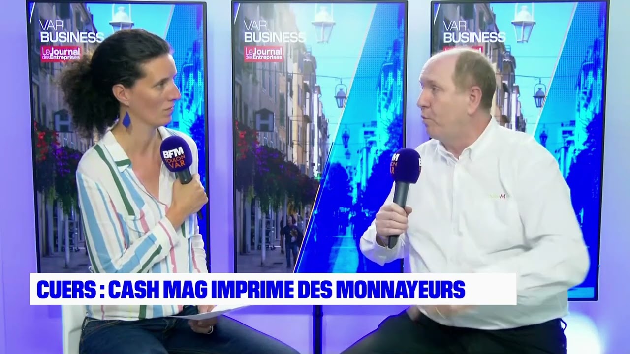 Philippe Gervais (Cashmag) est l'invité de BFM Toulon Var/Le Journal des entreprises