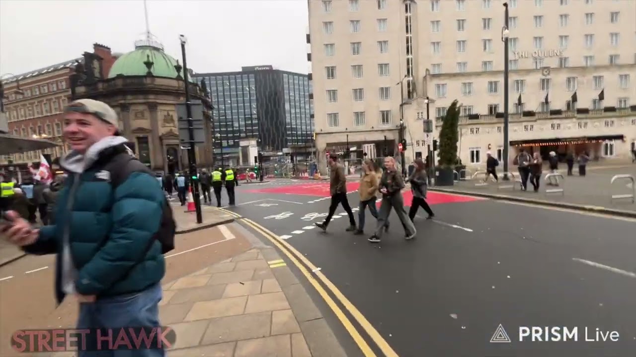 Leeds ‘Save Our Kids’ Protest - Live Feed Footage - Part 2 (7th February 2026)