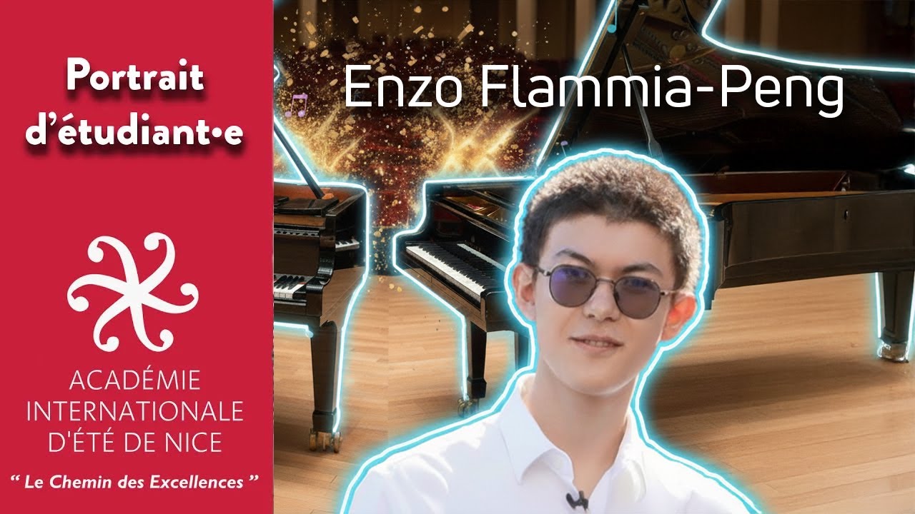 Portrait d’étudiant·e – Enzo Flammia-Peng, pianiste