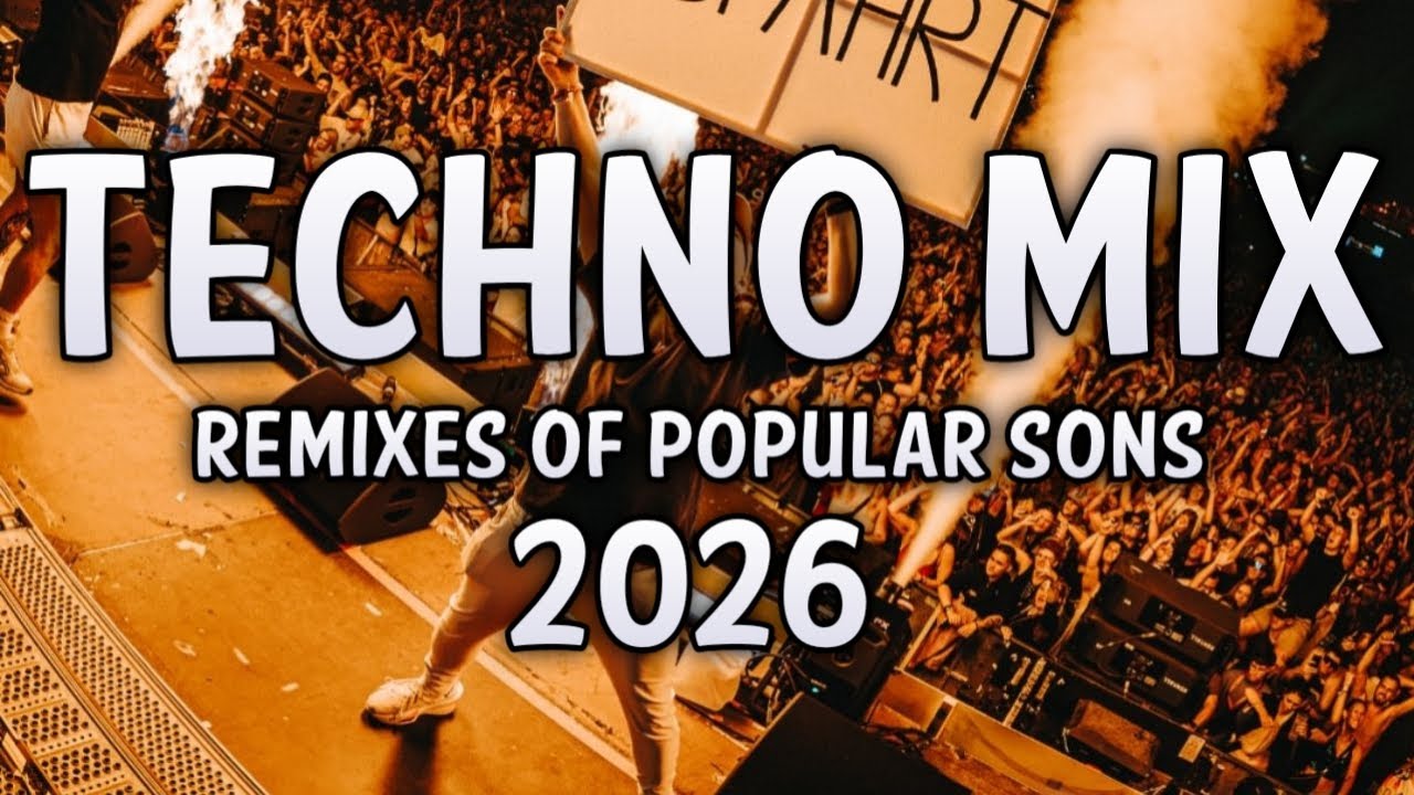 Techno Mix 2026 🎧 Remixes of Popular Songs 🎧 Techno Bangers #08