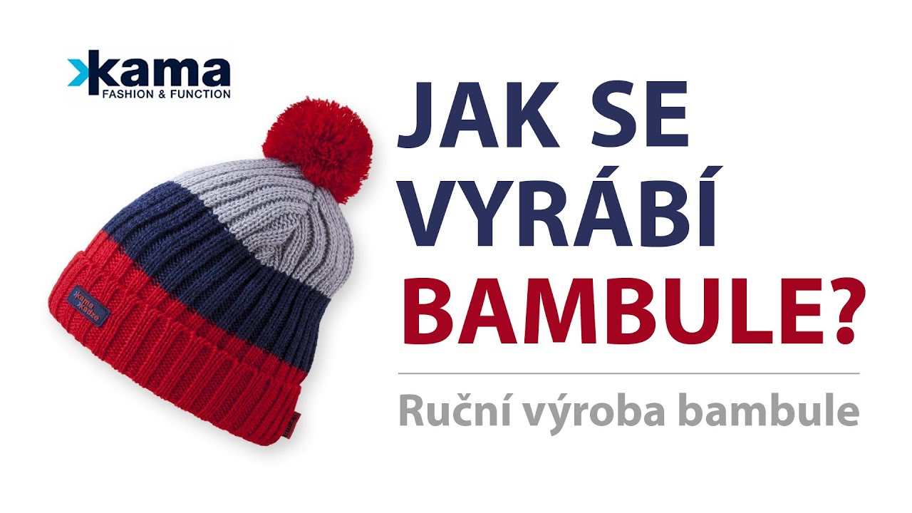 Ruční výroba bambule na čepici - Jak se vyrábí?
