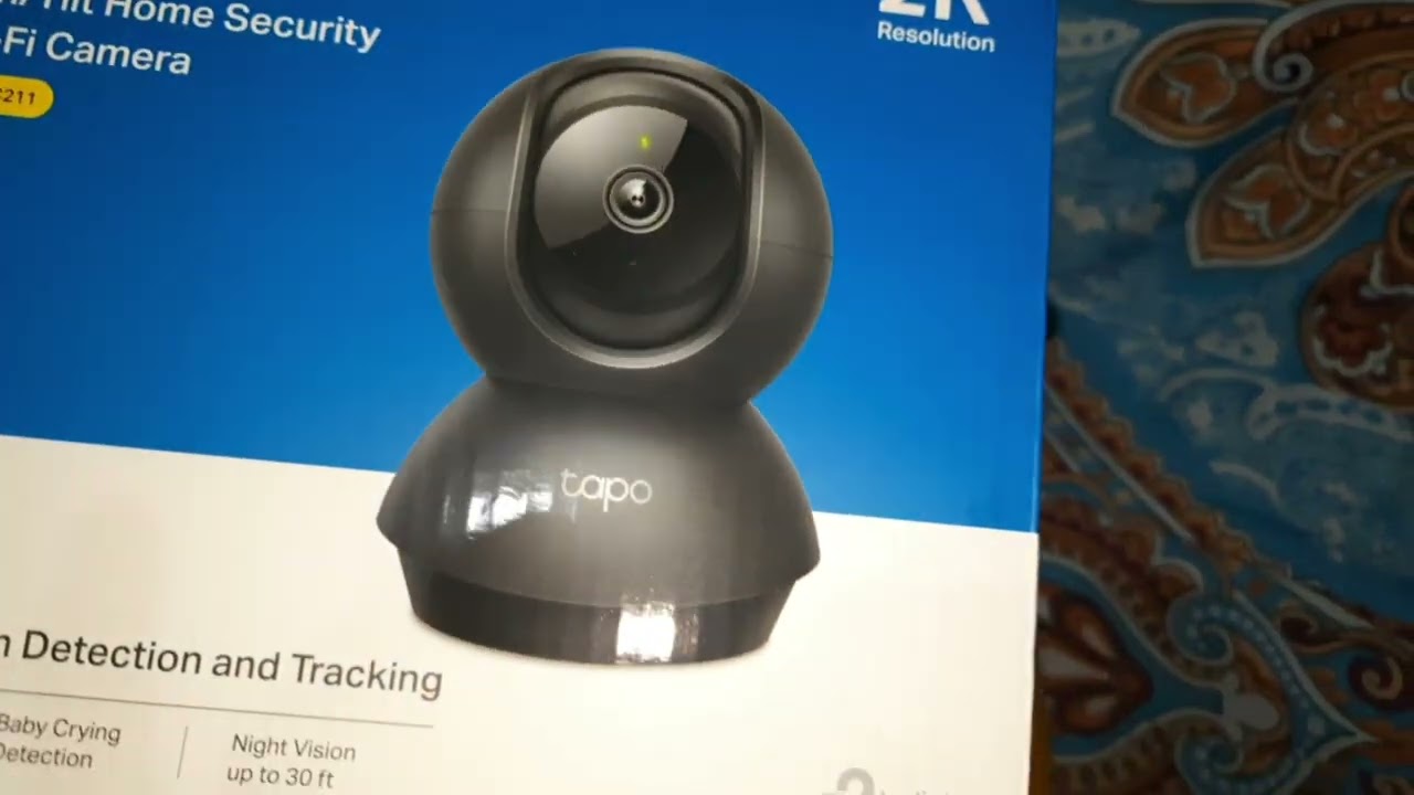 Unboxing the New TAPO C211 2K RESOLUTION Pan/tilt Home Security Wi-Fi Camera