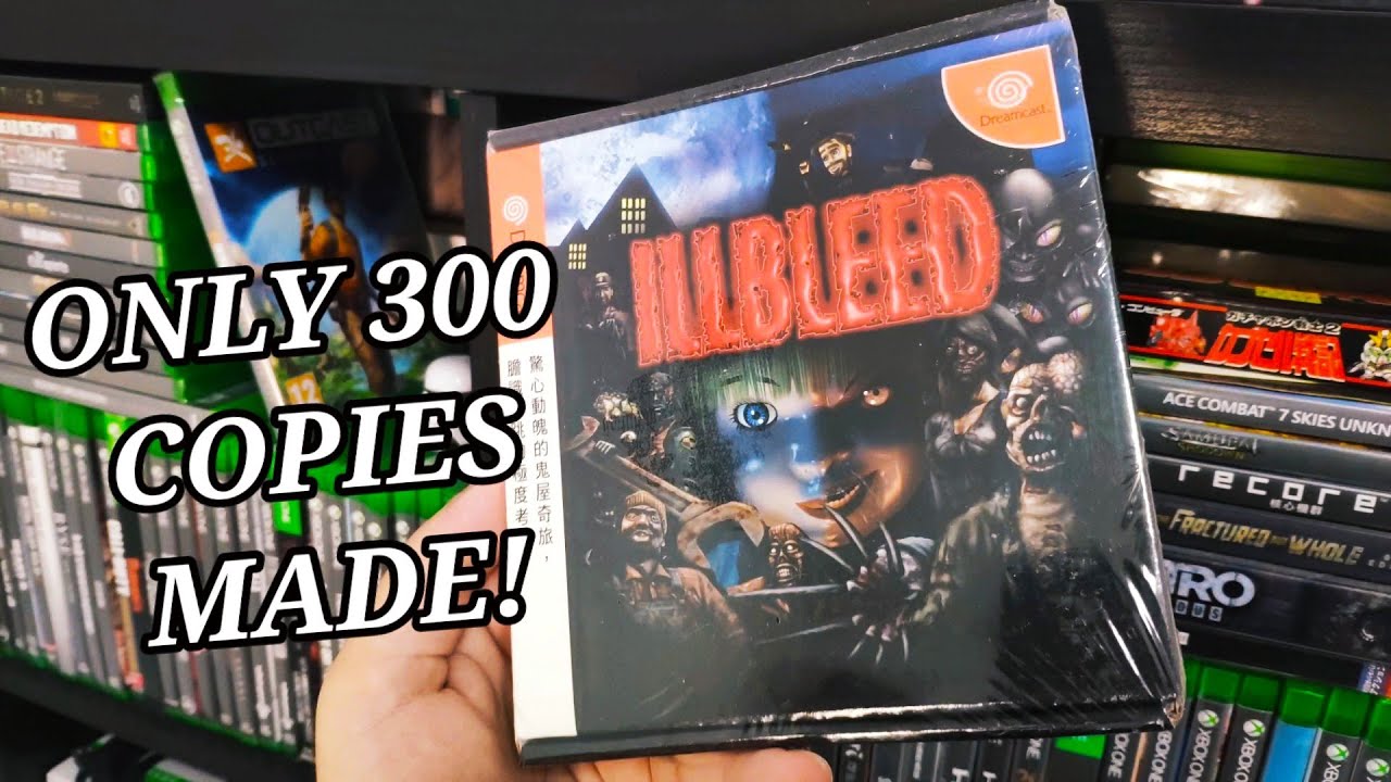 Rarest Dreamcast Game Ever - Illbleed Taiwan Edition