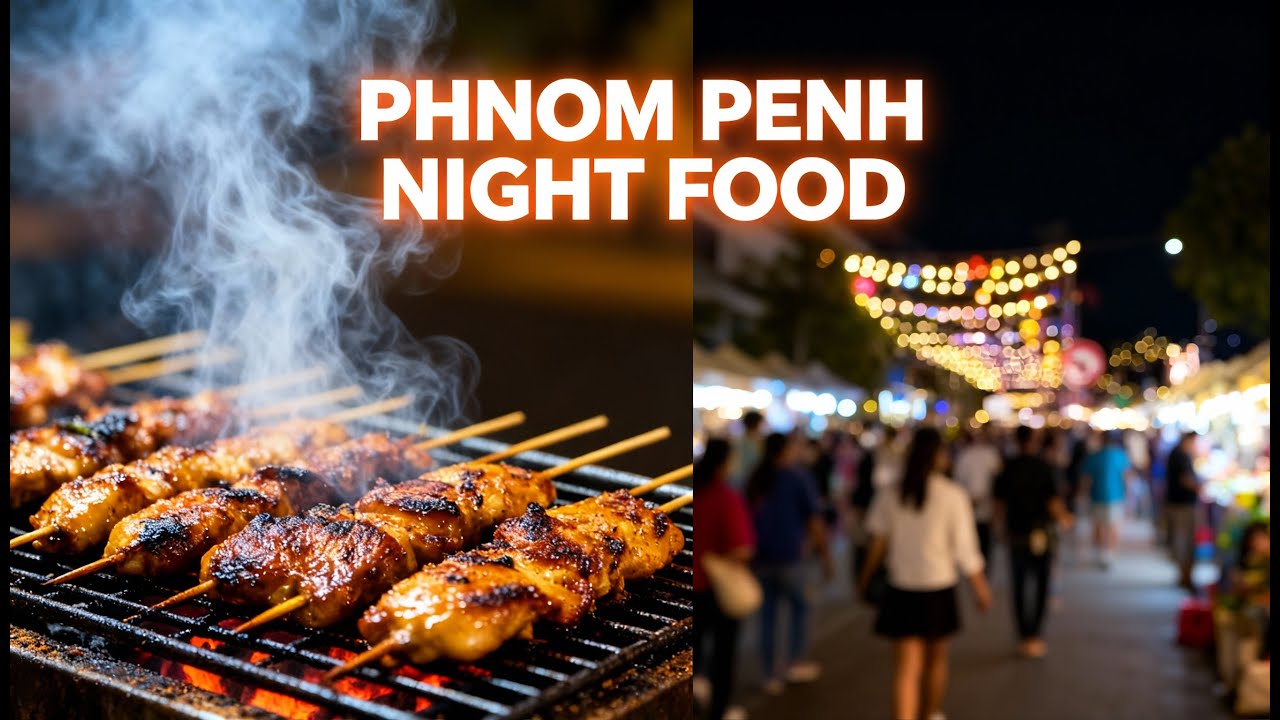 Unearthing Phnom Penh's hidden food stalls: a midnight street food expedition #953
