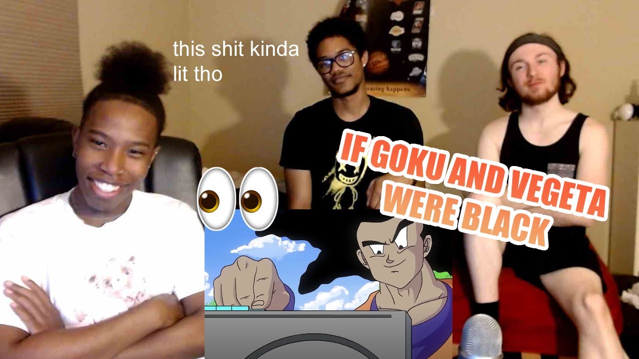 REACTING TO IF GOKU AND VEGETA WERE BLACK PART 1-5 BY SSJ9K!!! CELL UNLOCKED THE SWAG!!!!