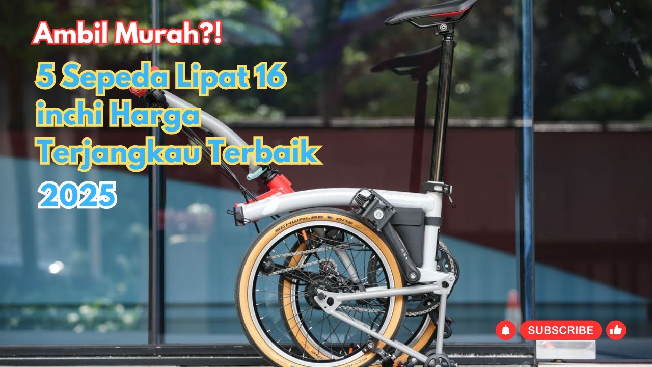Ambil Murah?! Rekomendasi 5 Sepeda Lipat 16 inchi Harga Terjangkau Terbaik 2025