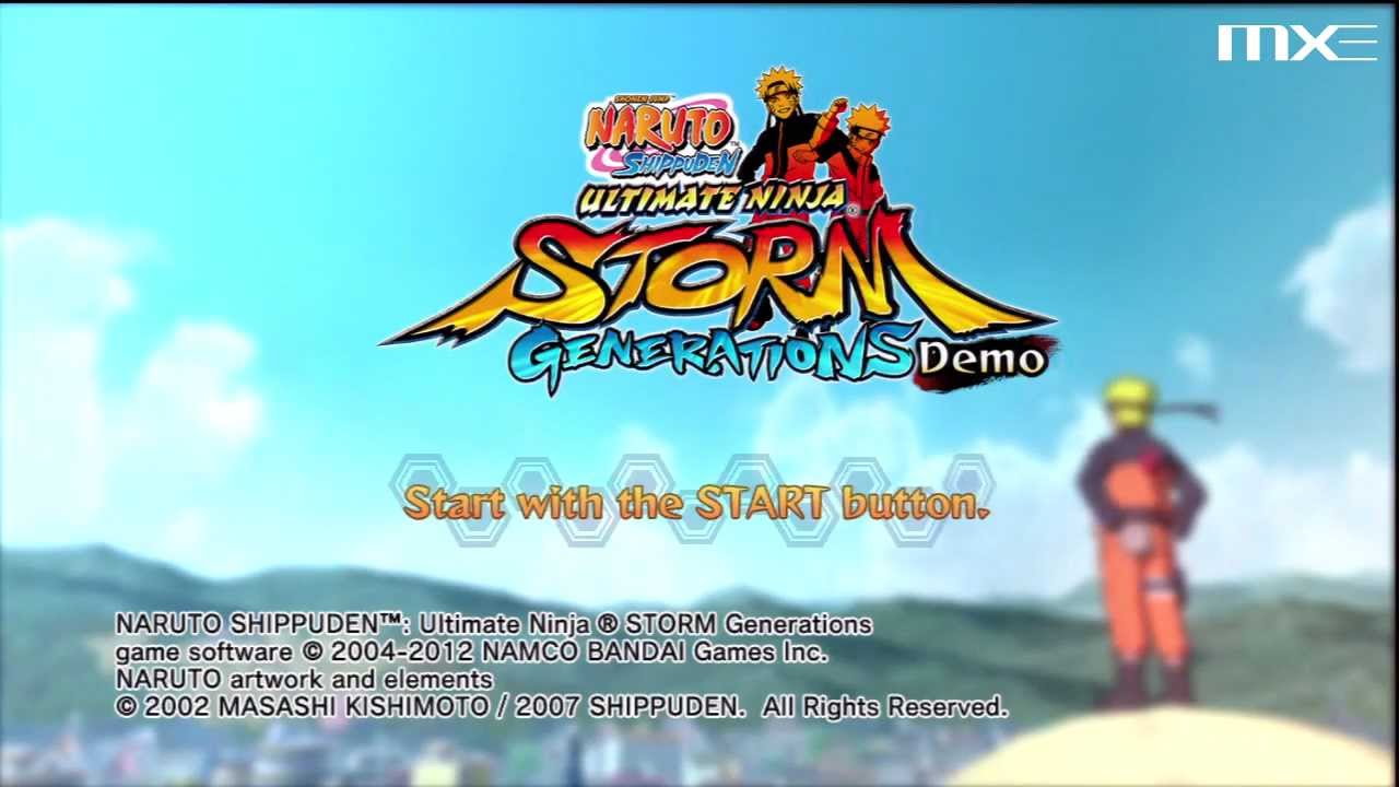 Naruto: Ultimate Ninja Storm Generations - Demo Gameplay HD (English) HD