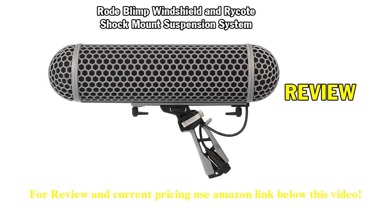 Review Rode Blimp Windshield and Rycote Shock Mount Suspension System 2021