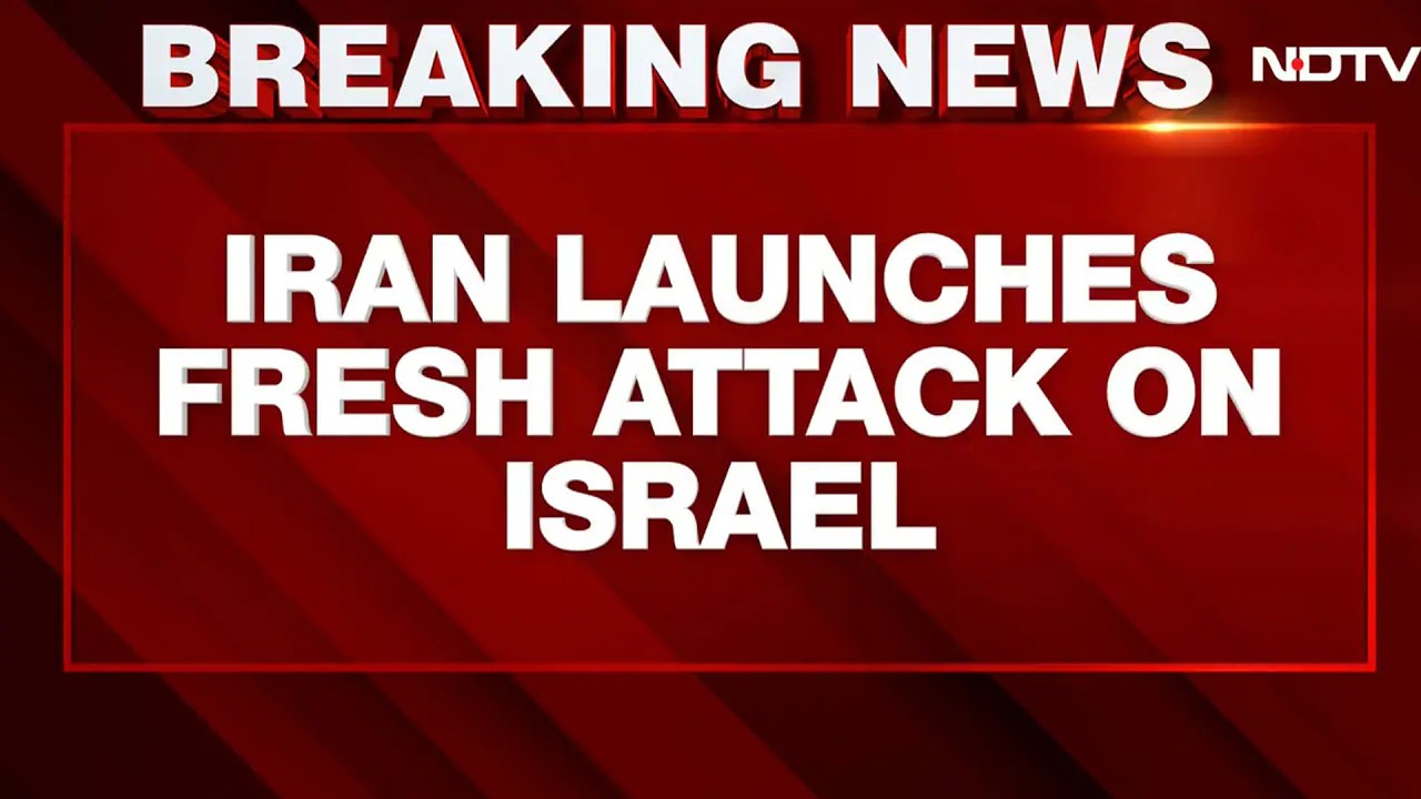 Iran Attack On Israel | Iran Launches Missiles At Israel, Triggers Urgent IDF Home-Front Alerts