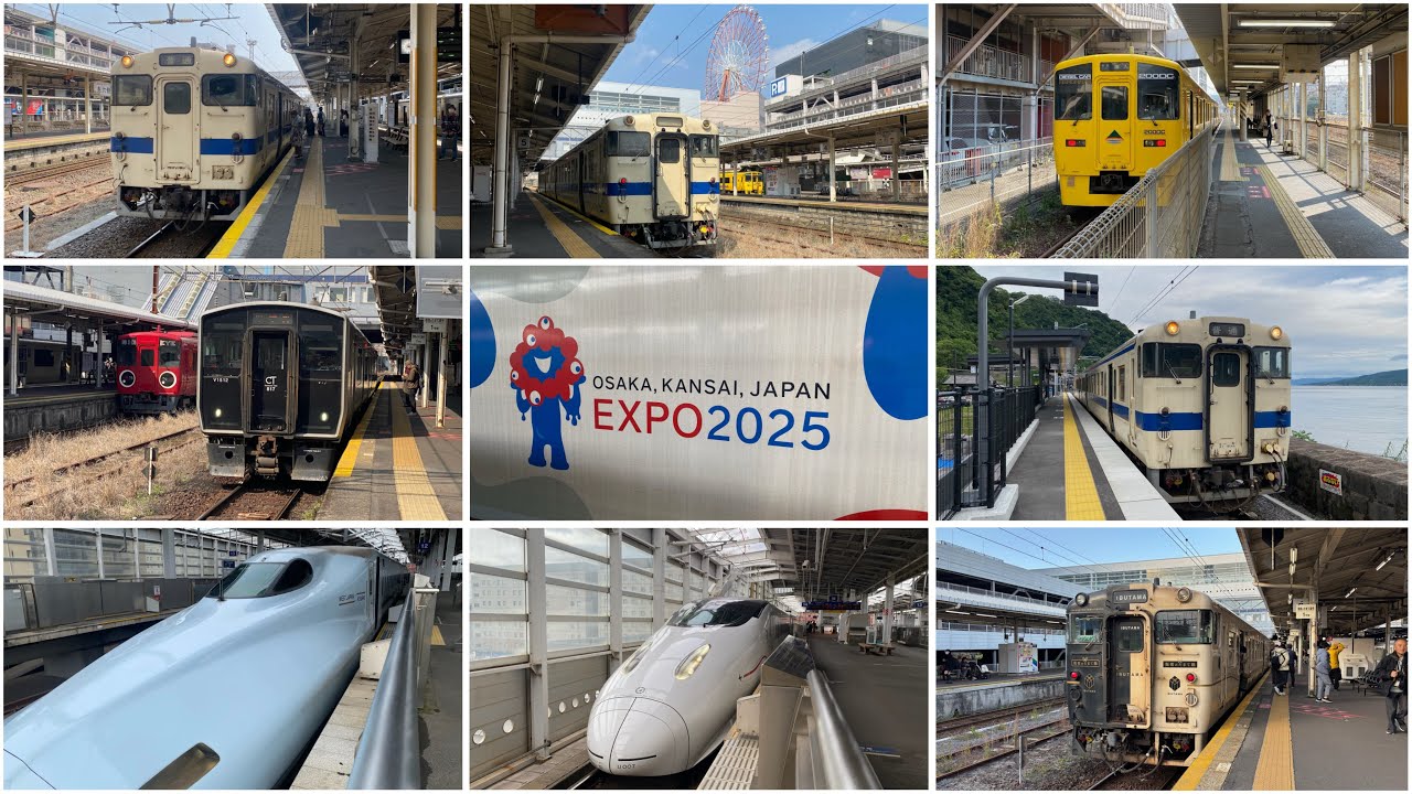 JR九州 日豊本線 鹿児島本線 指宿枕崎線 九州新幹線 鹿児島地区の鉄道編 2025年一挙まとめ動画