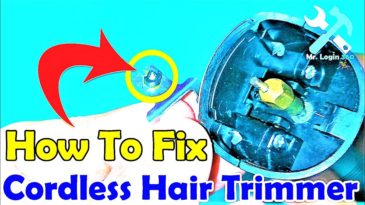 How to Repair a Cordless Hair Trimmer at Home - Disassembly & Repair
