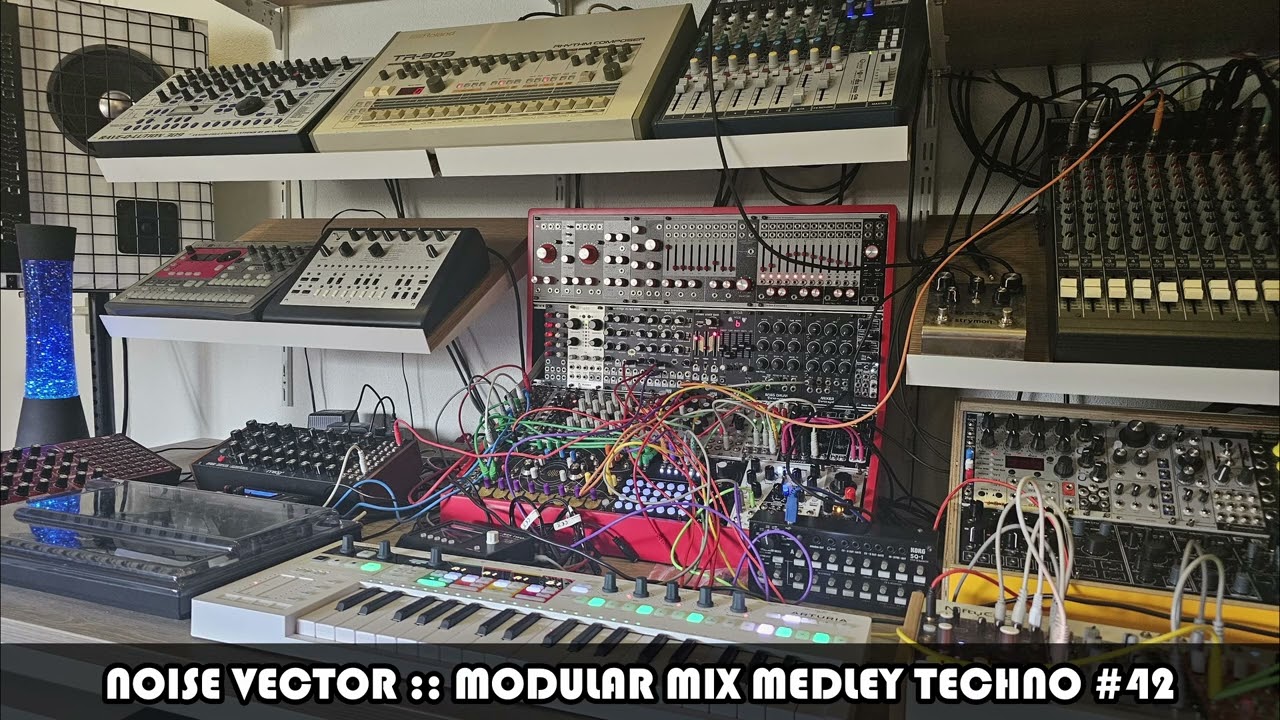 Noise Vector :: Techno Modular Mix Medley #42 [909,QS,Model D,SSF,CPM DS-2,Verbos]