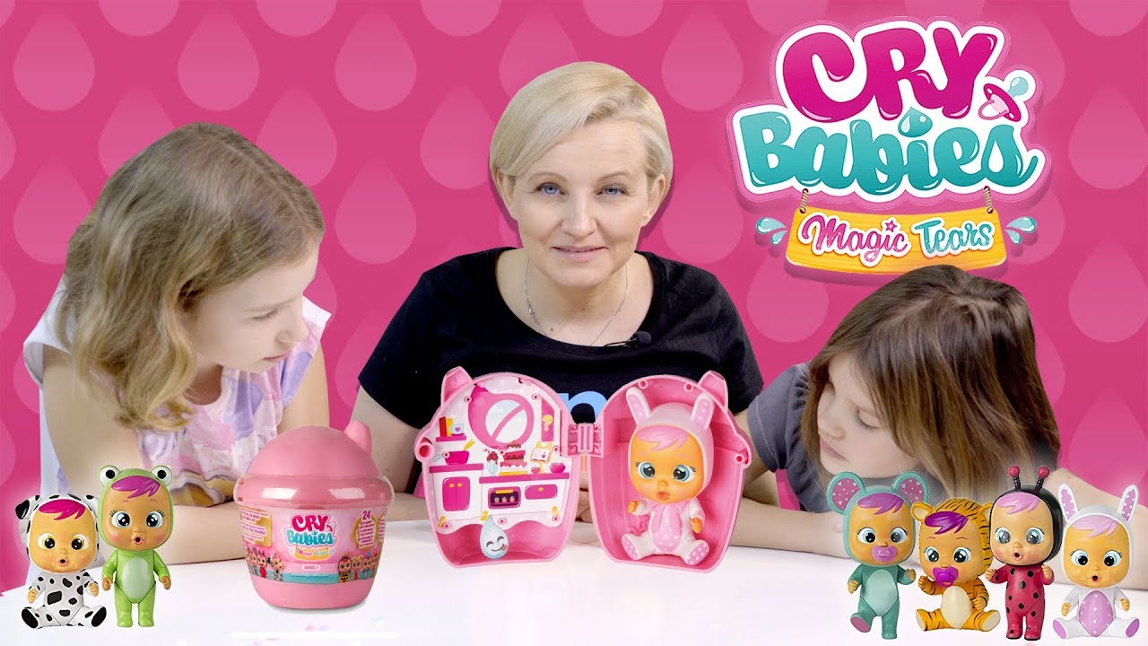 Laleczki Cry Babies Magic Tears, TM Toys