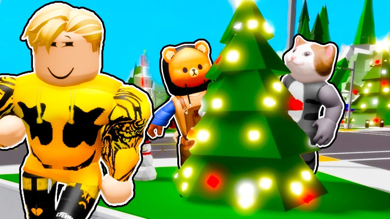 فيلم روبلوكس : استغماية طحن الخواطر ولكن داخل تحديث الكريسماس فقط 🧑‍🎄🌲(  تيم غدار بجد 💔😭 )