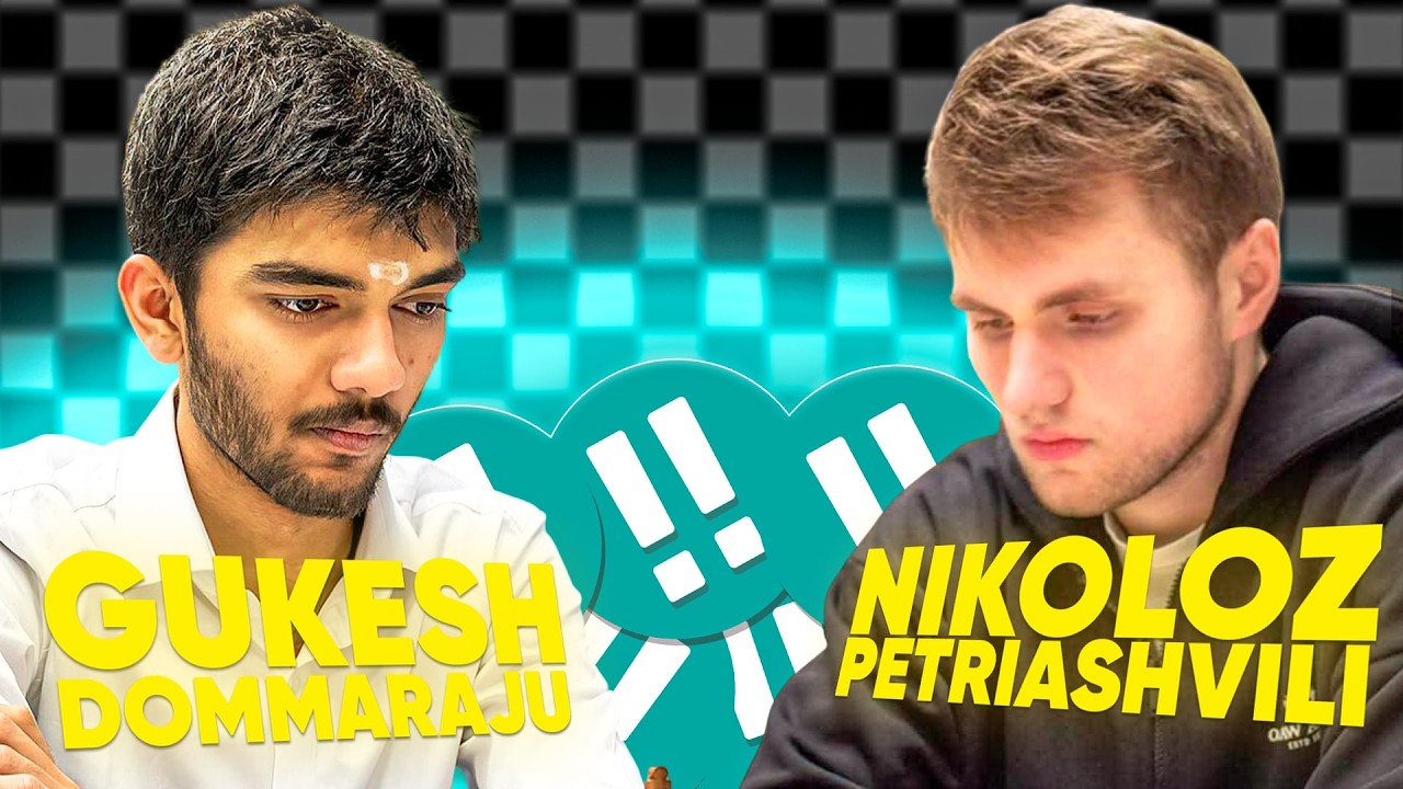 Crazy Game: Sacrificing Two Rooks vs Gukesh!!!