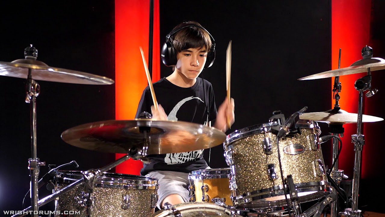 Wright Drum School - Sam Nicholson - Bon Jovi - Blood On Blood - Drum Cover