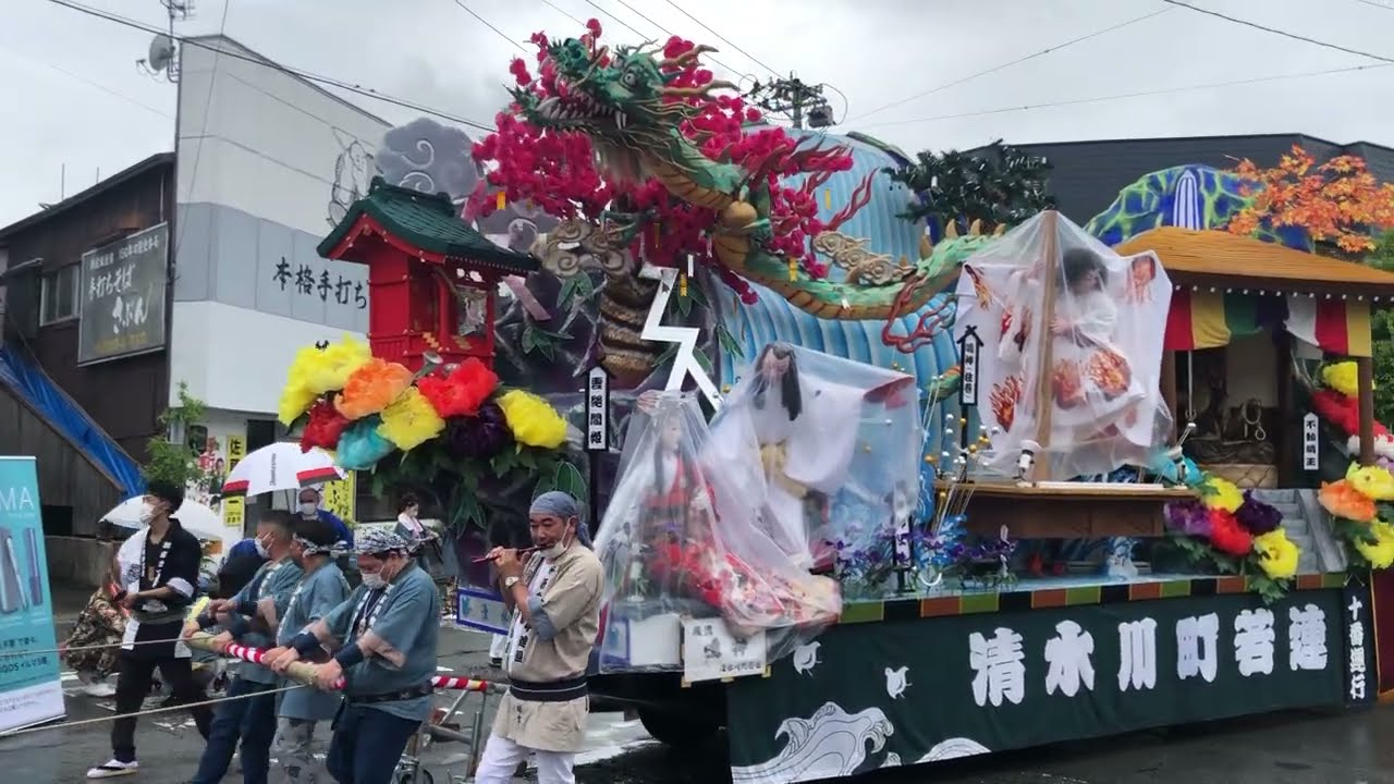 3年ぶり！2022新庄まつり 本まつり 山車行列【山形県新庄市】Shinjo Festival
