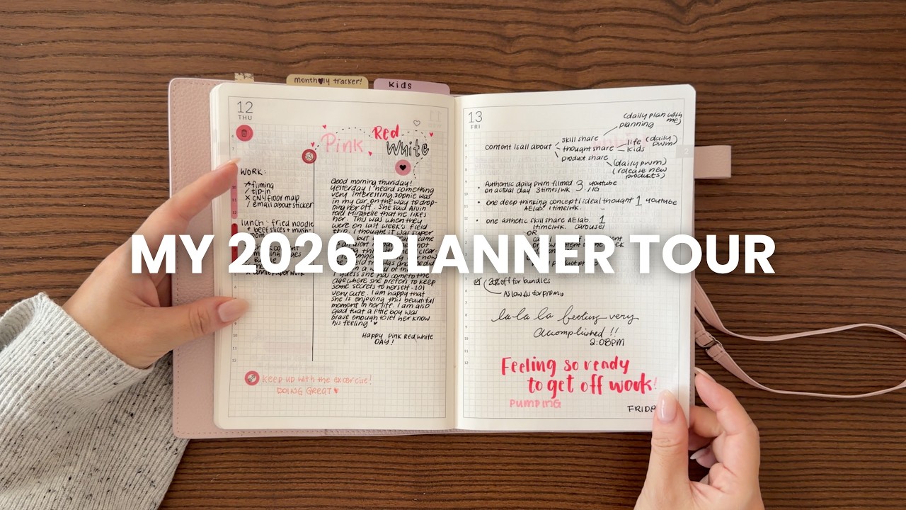 Flip Through My 2026 MAGNET Daily Planner | How I Actually Use It