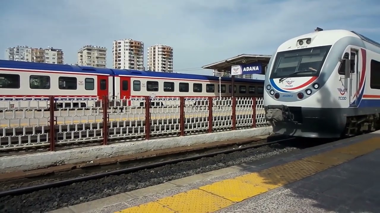 Tarihi ADANA TREN GARI *** Yapılışı-1912 *** YENİ İSTASYON *** Nisan ---2016