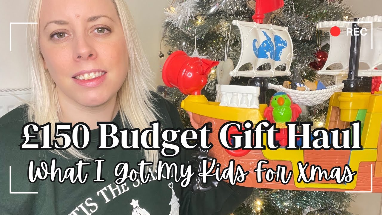£150 BUDGET KIDS CHRISTMAS GIFTS! What I got my children for Xmas. Gift guide ~ Budget gift ideas.