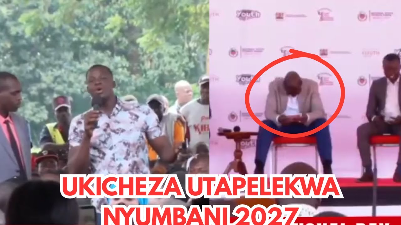 ''UNAFIKIRIA SISI COMRADE TUMESHIBA KAMA WEWE?''PRESIDENT RUTO EMBARRASSED AS A COMRADE CONRONTS HIM