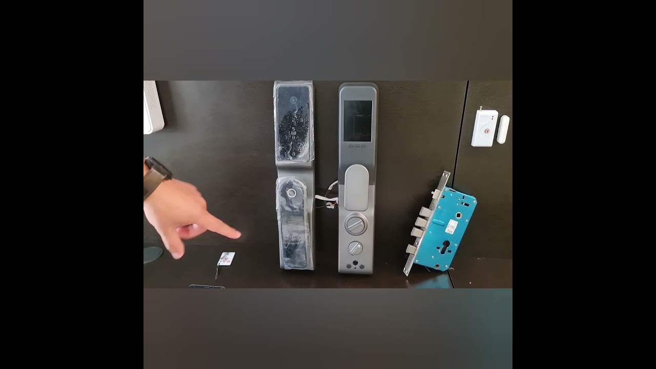 Configurar Cerradura Inteligente WIFI AF60P con Cámara Mirilla