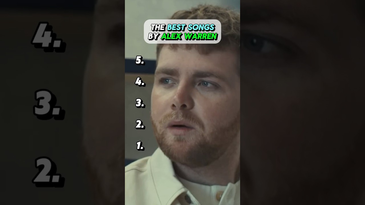 The Best Songs By Alex Warren (Part 1) 🎶
