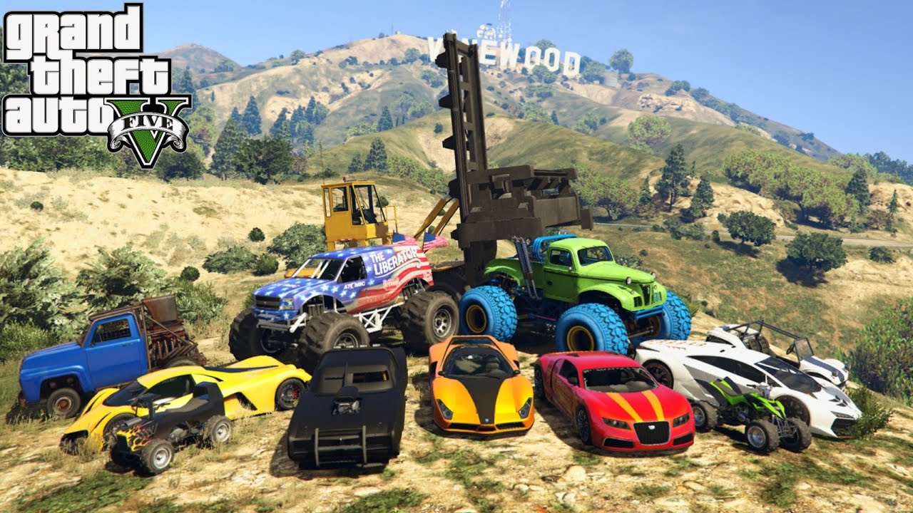 مکان مخفی بهترین ماشین ها در جی تی ای وی | GTA 5