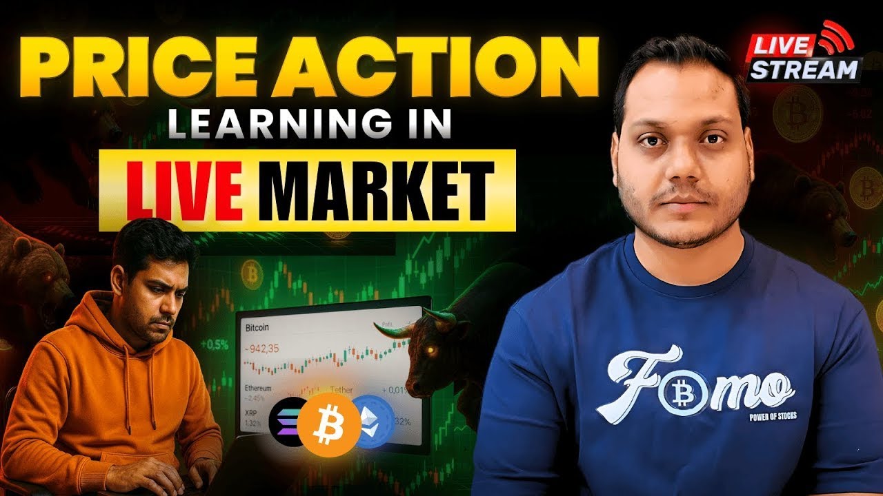 Live Market Learning  | Price action Trading - 13 Jan