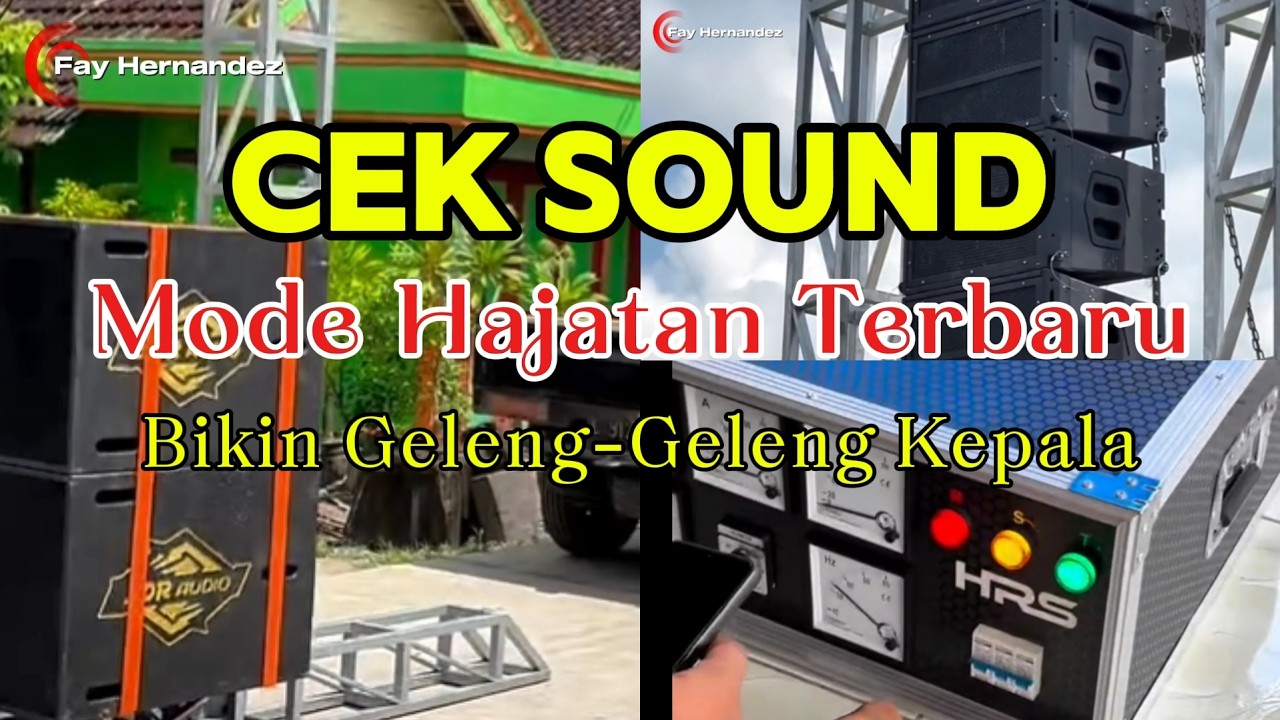 CEK SOUND DANGDUT BASS GLERR MODE HAJATAN TERBARU 2026