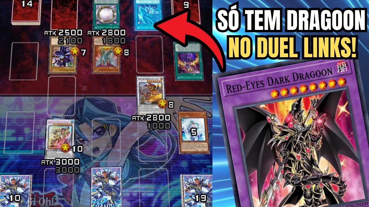 SÓ TEM DRAGOON NESSE JOGO? - Aposentado joga 16 (Duel Links)