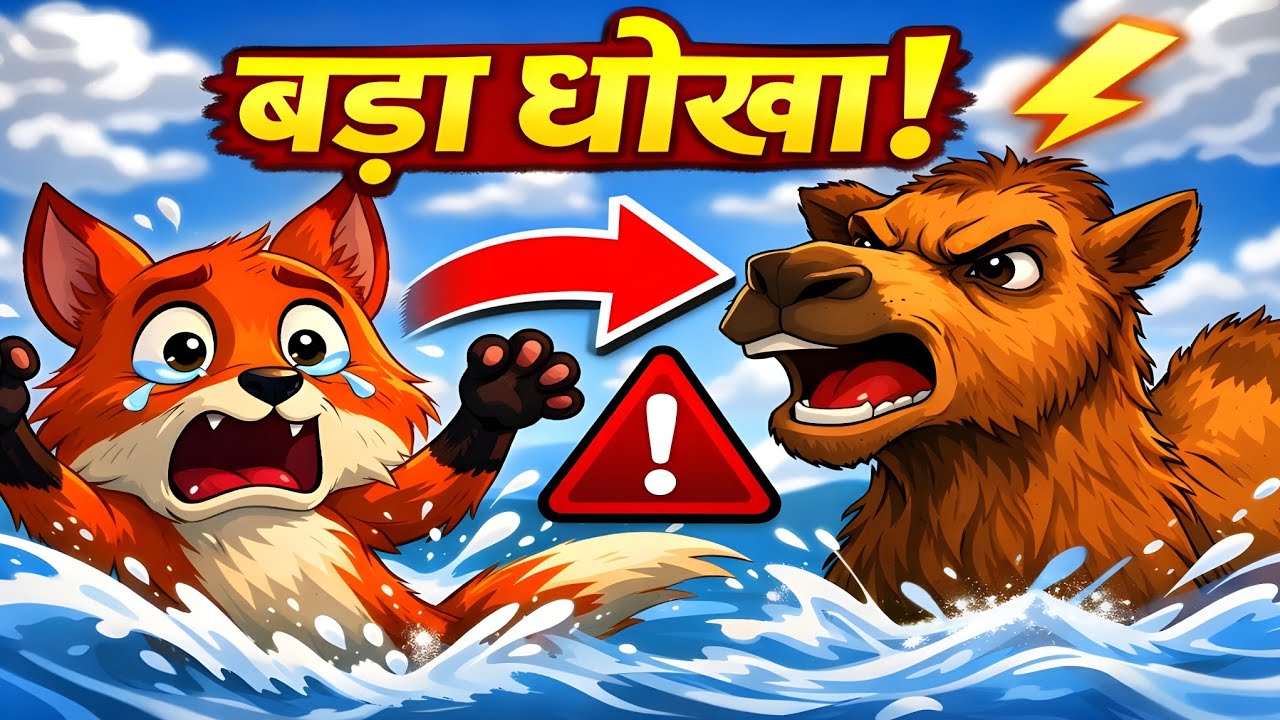 ऊँट ने लिया बदला! लोमड़ी का अंत 😨