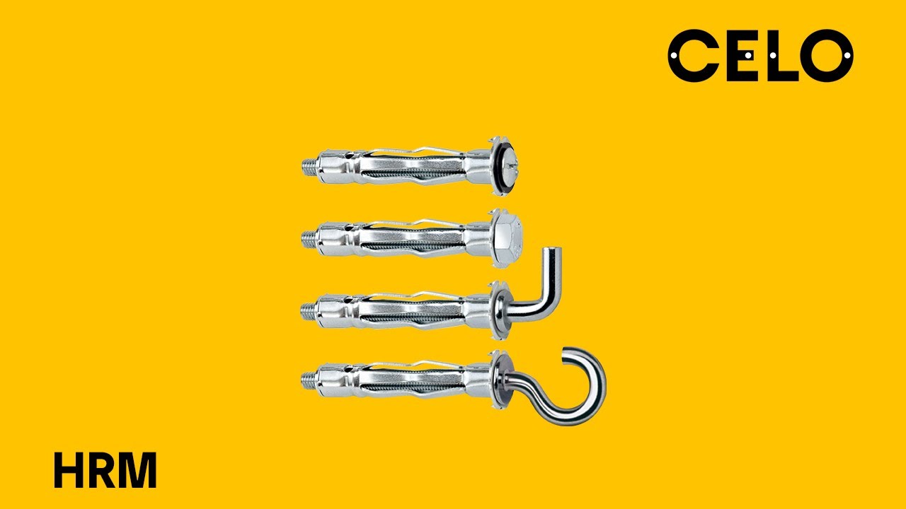 How to mount successfully on panel building materials? Metal cavity anchor HRM