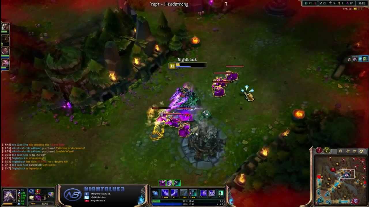 Nightblue - Kassadin vs Fizz - mid «Legendary» [R/m] (main Challenger I)