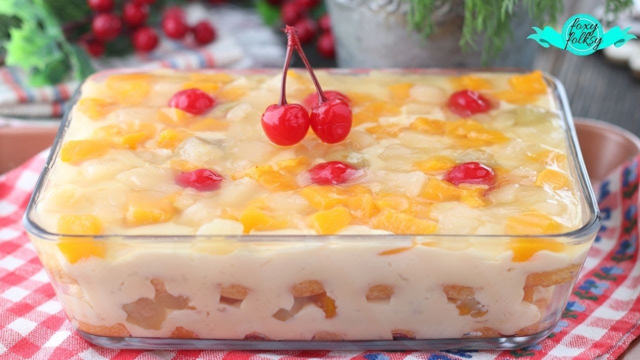 NO-BAKE CREMA DE FRUTA