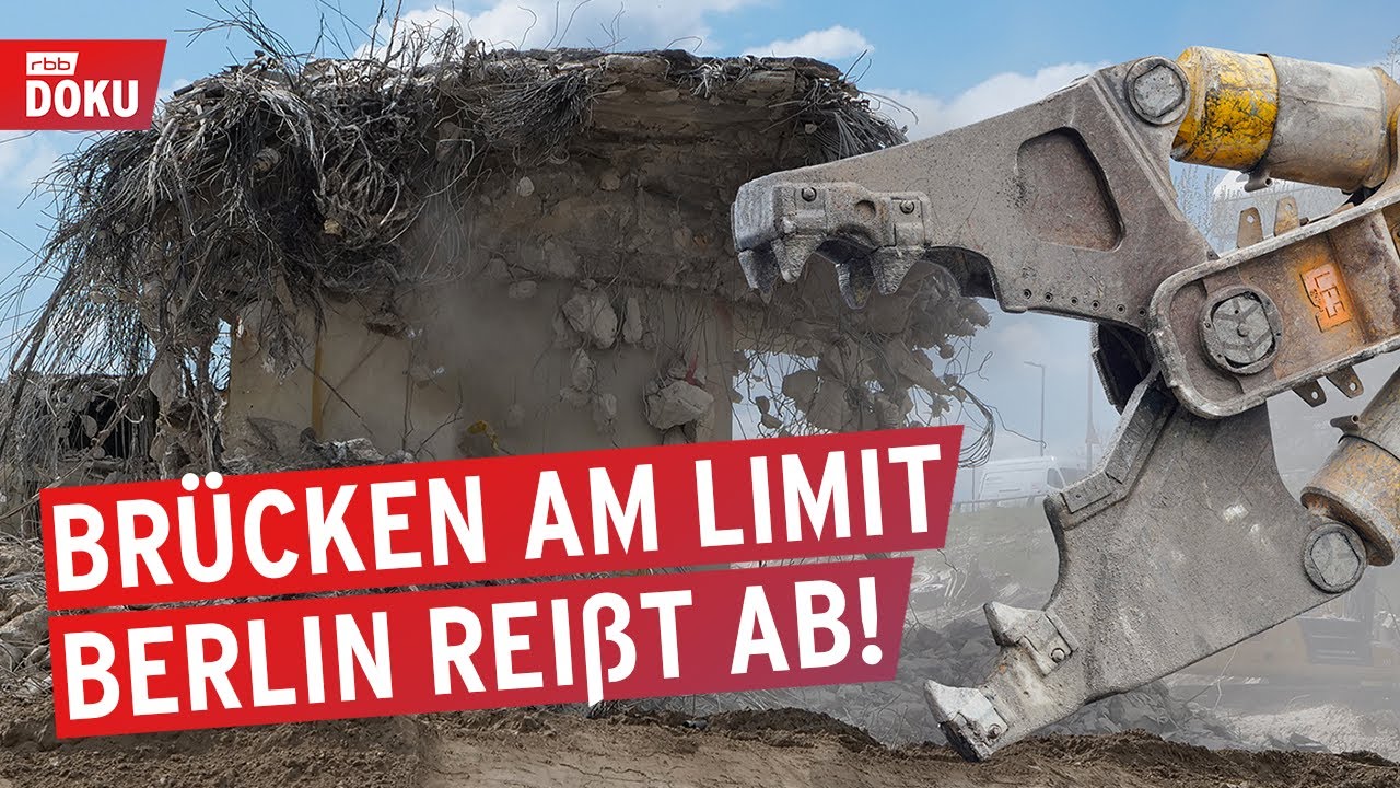 Risse im Beton | Brückenchaos in Berlin | rbb 24 Reportage