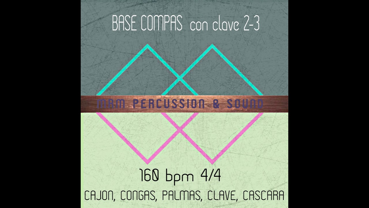 Base RUMBA Latin Flamenca con Clave | La marcha cubana | Percussion Ensemble loop