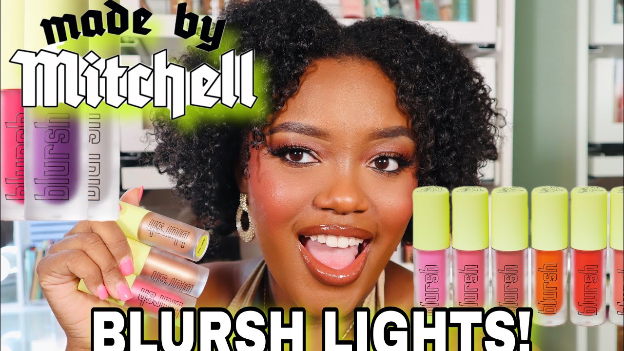 MADE BY MITCHELL BLURSH LIGHTS FIRST IMPRESSIONS + LIVE SWATCHING EVERY BLURSH I OWN! (12+)
