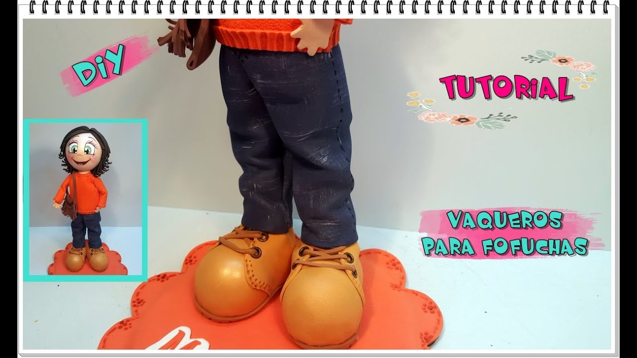 DIY- TUTORIAL PANTALONES VAQUEROS PARA FOFUCHAS